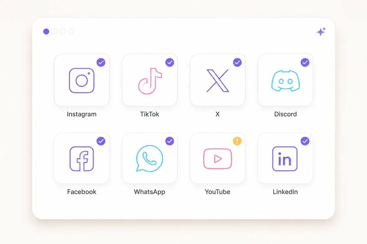 App icons showing where serif Unicode text works and where support varies